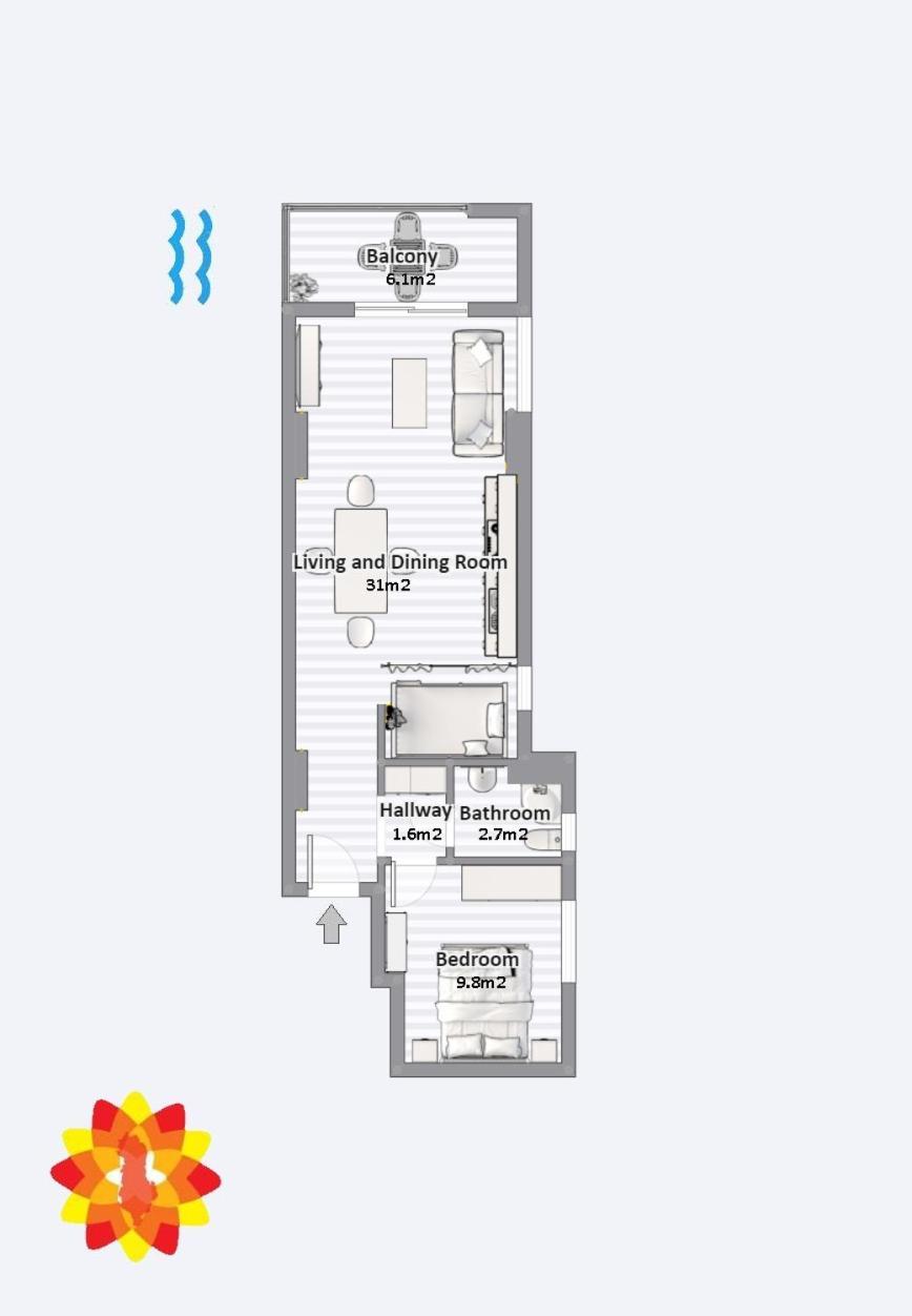 Sail Ocean View Apartments Sarandë Exteriér fotografie