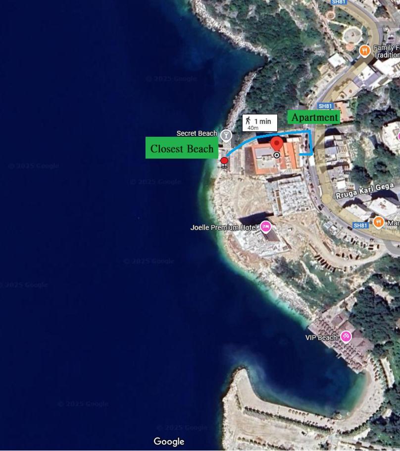 Sail Ocean View Apartments Sarandë Exteriér fotografie